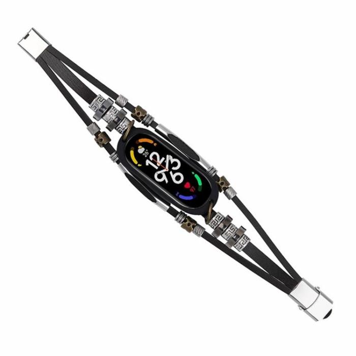 A-One Brand - Xiaomi Mi Band 7/6/5 NFC Armband Beaded Bracelet Alloy DIY