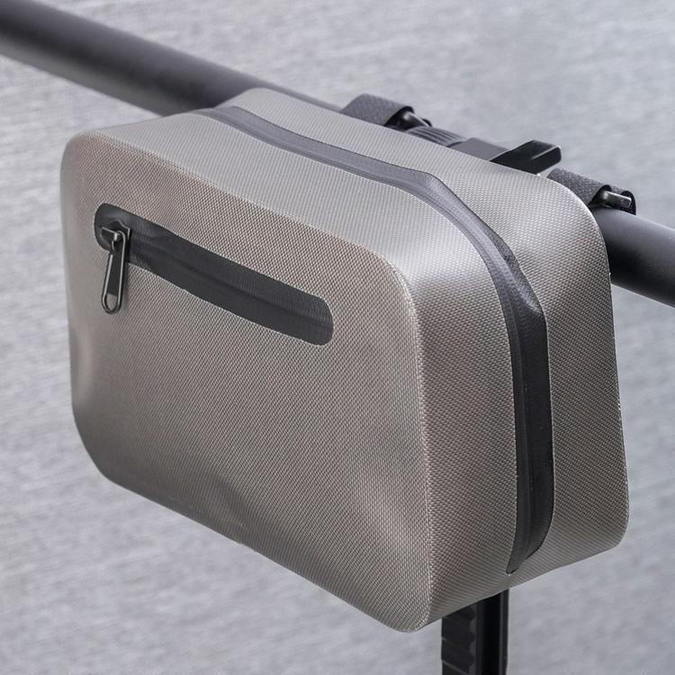 Styrväska för Cykel/Skoter Vattentät med Dragkedja - Brun | 264 | AlltMobil