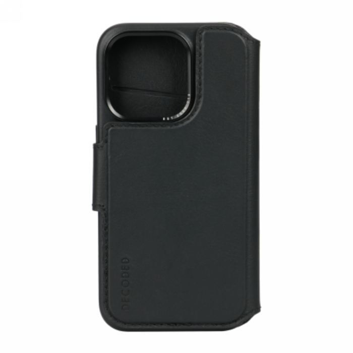 Decoded - Decoded iPhone 15 Plånboksfodral Magsafe Detachable - Svart