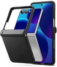Ringke - Ringke Mobilskal F&ouml;r Galaxy Z Flip 8 Onyx Flap - Svart
