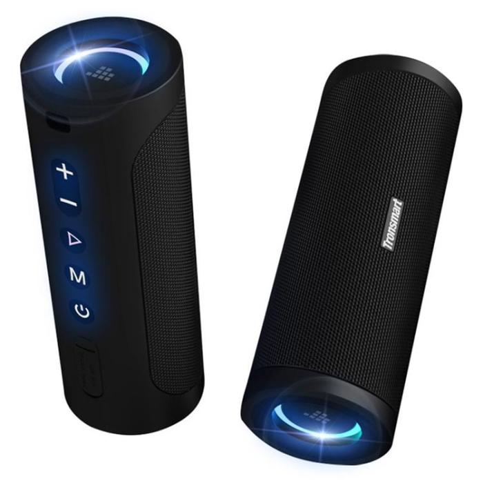 Tronsmart - Tronsmart T6 Pro 45W Bluetooth 5.0 Trådlös Högtalare LED - Svart