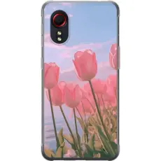 Gustaf - Mobilskal till Samsung Galaxy Xcover 5 med Rosa Tulpaner