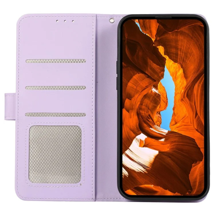 A-One Brand - Sony Xperia 1 VII Plånboksfodral RFID Läder - Lila