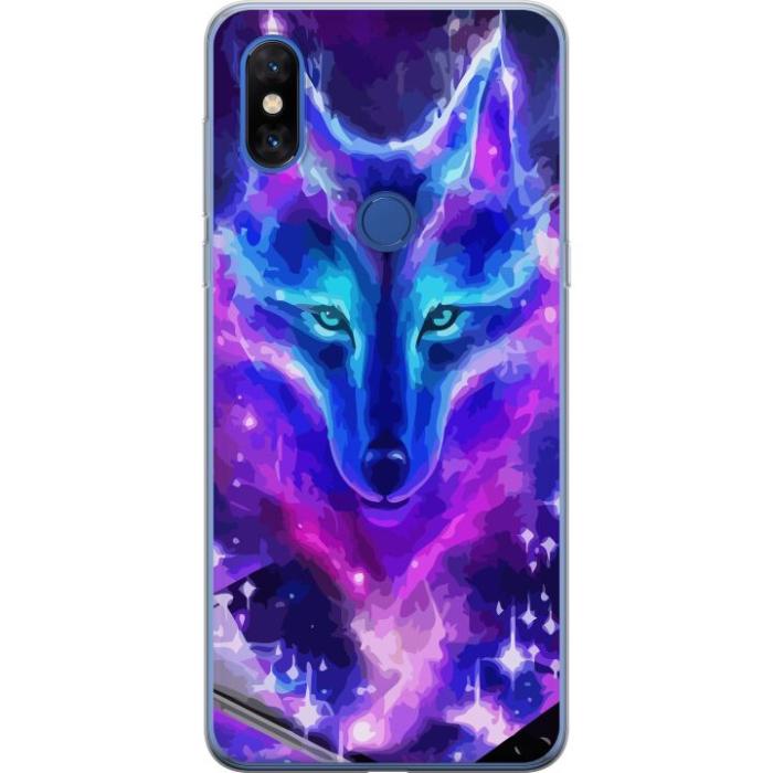 iSecrets - Mobilskal till Xiaomi Mi Mix 3 med Neon Varg