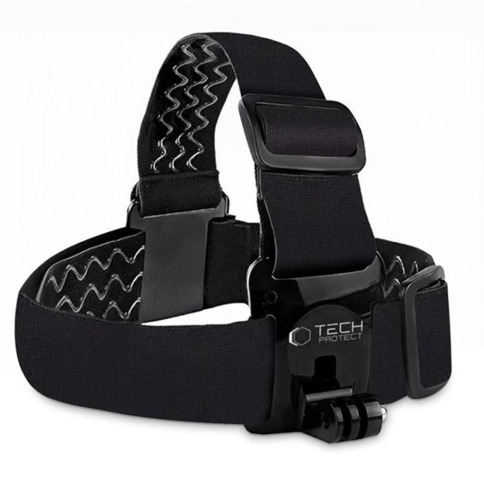 Tech-Protect - Tech-Protect Huvudfäste GoPro/DJI - Svart