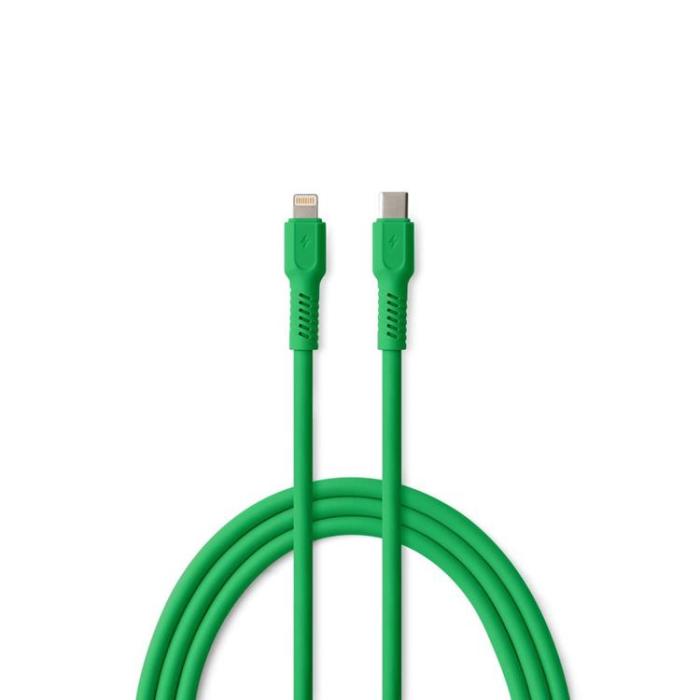 Colorum - Colorum USB-C till Lightning Kabel 1.8m 2.4A - Grön