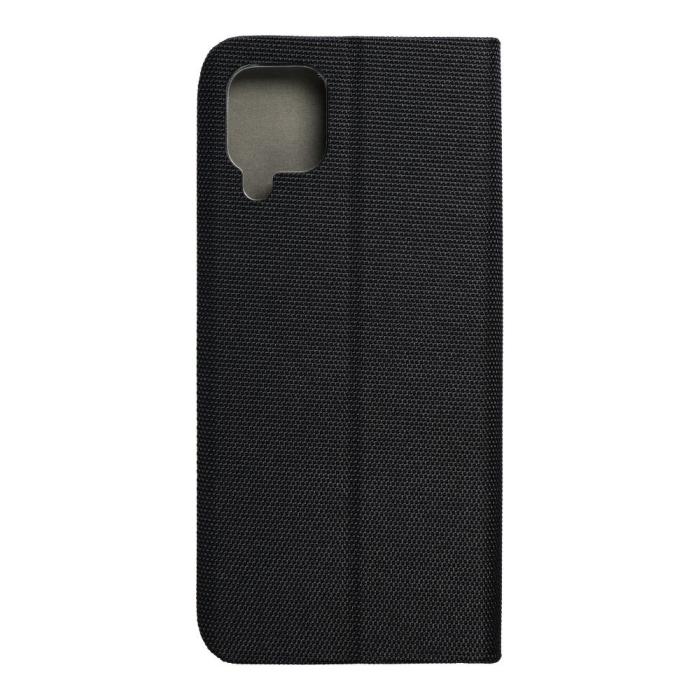 OEM - Galaxy A12/M12 Plånboksfodral Sensitive Nylon - Svart