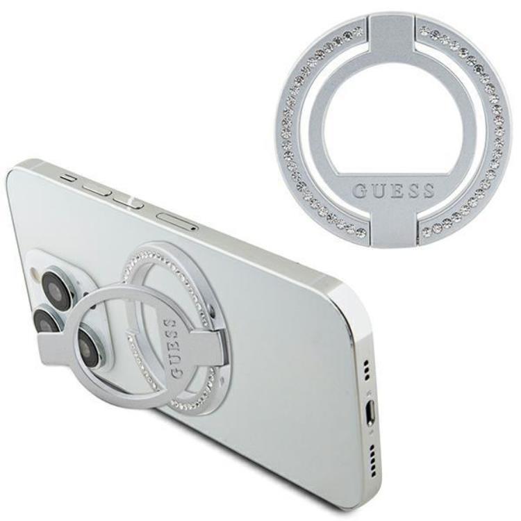 Guess Ringhållare Magsafe Rhinestone - Silver | 4550 | AlltMobil