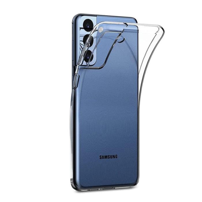 OEM - Samsung Galaxy S21 FE Skal Clear 2mm Mjukplast Transparant