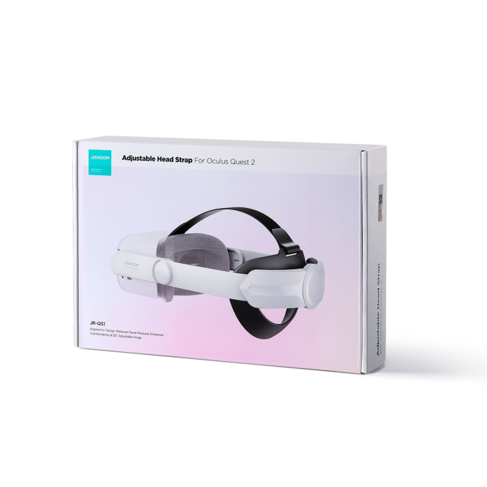 UTGATT1 - Joyroom Justerbart huvudband for Oculus Quest 2 - Vit