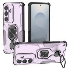 OEM - Mobilskal till Samsung Galaxy S26/S26 Pro Rotera Ring Kickstand Plast - Lila