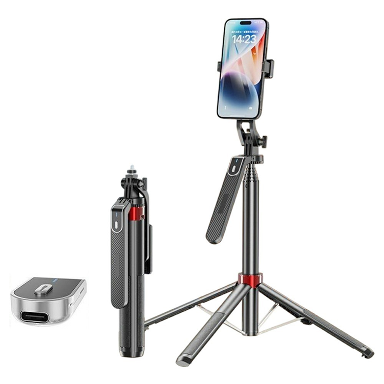 Bärbar Selfiestick Bluetooth Utdragbar Monopod P185mini | 5566 | AlltMobil