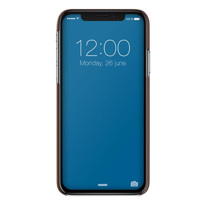 UTGATT5 - iDeal of Sweden Como Case iPhone XR Brown