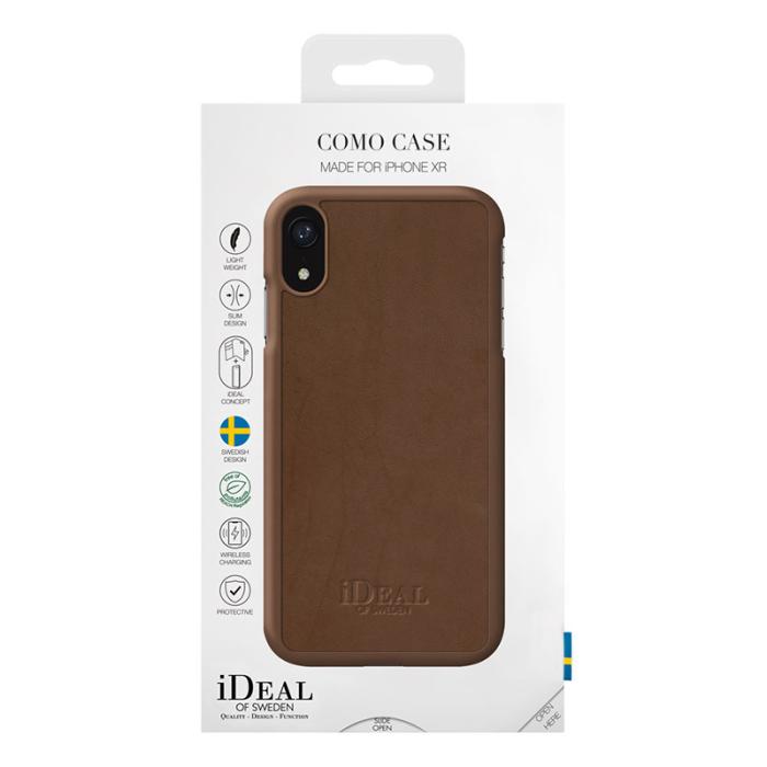 UTGATT5 - iDeal of Sweden Como Case iPhone XR Brown