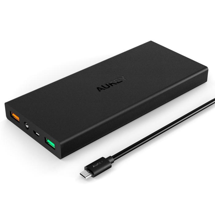 UTGATT5 - Aukey Qualcomm Certified 16000 mAh Quick Charge Powerbank 2.0