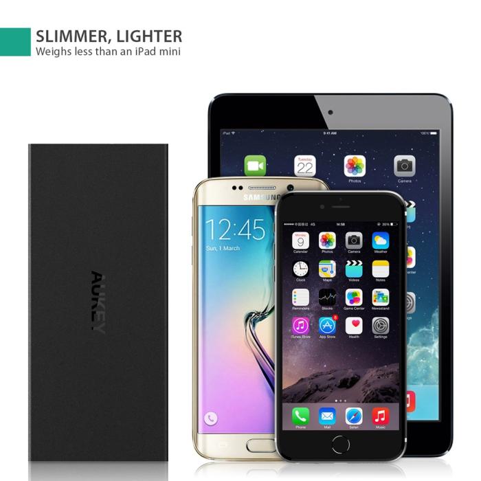 UTGATT5 - Aukey Qualcomm Certified 16000 mAh Quick Charge Powerbank 2.0