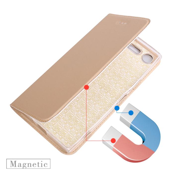 UTGATT5 - Plånboksfodral Sony Xperia XZ Premium - Gold