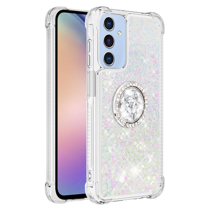 A-One Brand - Galaxy A17/A26 Mobilskal Kickstand Quicksand TPU - Laser