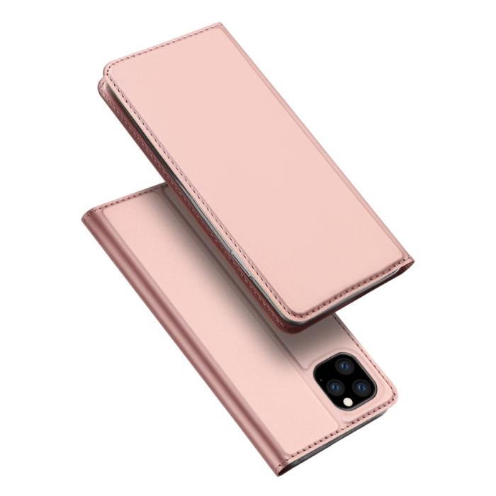 UTGATT4 - Dux Ducis Plånboksfodral till iPhone 11 Pro Max - Rosegold