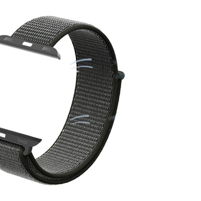 Tech-Protect - Nylon Apple Watch 4/5/6/7/8/Se/Ultra (42/44/45/49mm) - Dark Olive