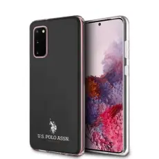 U.S. Polo Assn. - U.S. Polo Assn. Shiny Samsung Galaxy S20 G980 Skal Svart