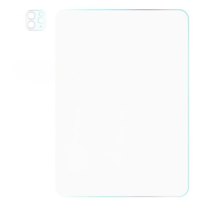 OEM - [1-Pack] iPad Pro 12.9 (2020/2021/2022) Fram Härdat glas + Kameralinsskydd