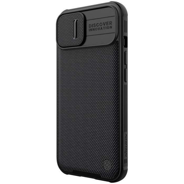 UTGATT1 - Nillkin Texture Pro Magnetic Magsafe Skal iPhone 13 Pro - Svart
