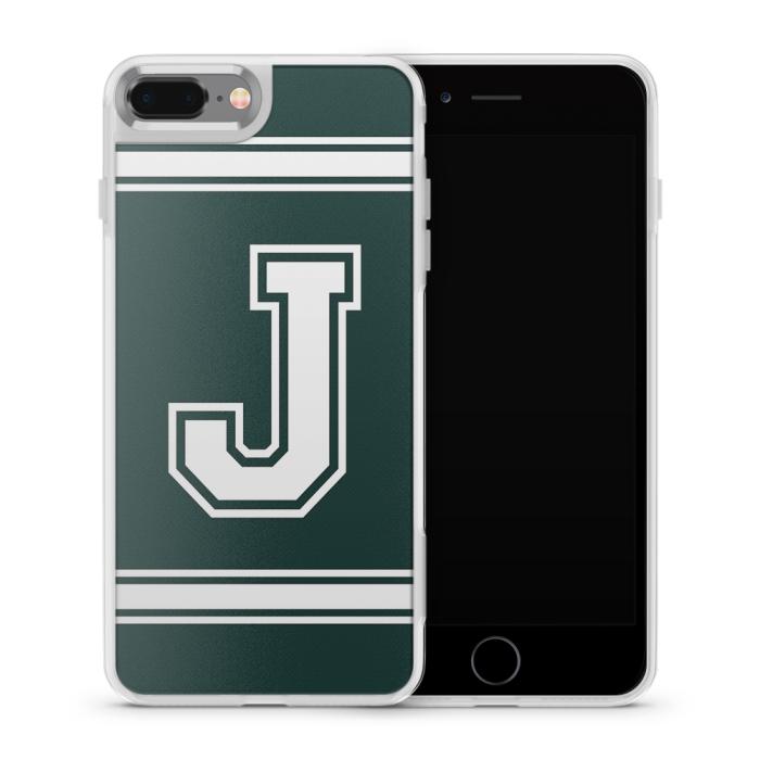 UTGATT5 - Fashion mobilskal till Apple iPhone 8 Plus - Bokstav J