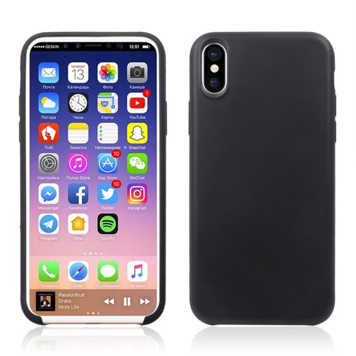 UTGATT4 - Mobilskal Till Apple Iphone X - Svart