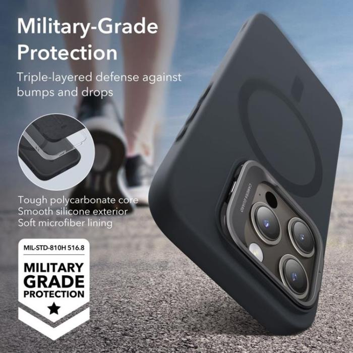 ESR - ESR iPhone 15 Pro Max Mobilskal Magsafe Cloud Kickstand