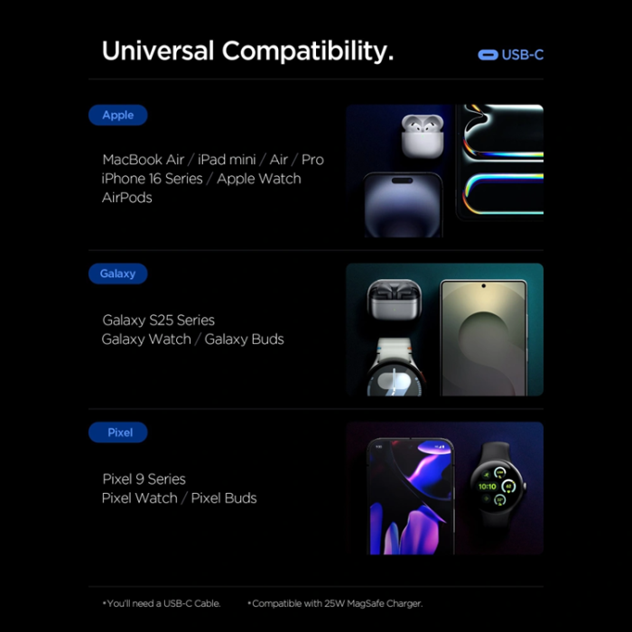 Spigen - Spigen 2-Port Nätverk Laddare 47W ESSENTIAL EE472EU