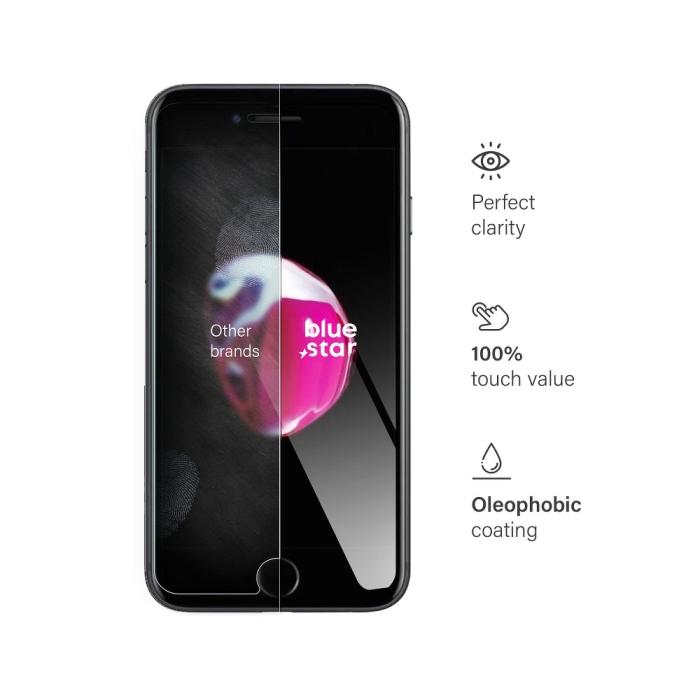 Blue Star - Blue Star Härdat Glas Skärmskydd till Apple iPhone 7/8 Plus