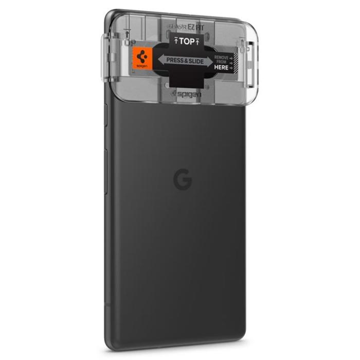 Spigen - Spigen Google Pixel 7A Kameralinsskydd i Härdat glas - Svart