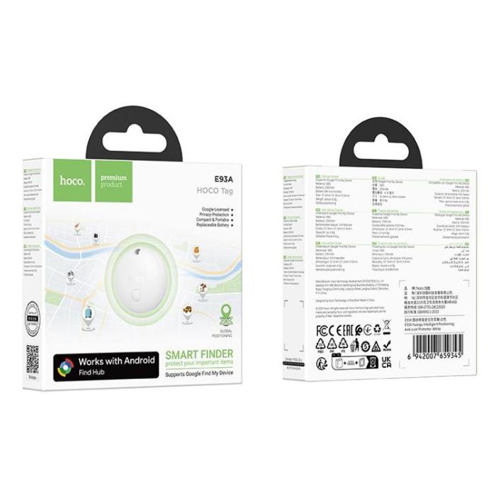 Hoco - Hoco Locator Google Find My Device E93A - Svart