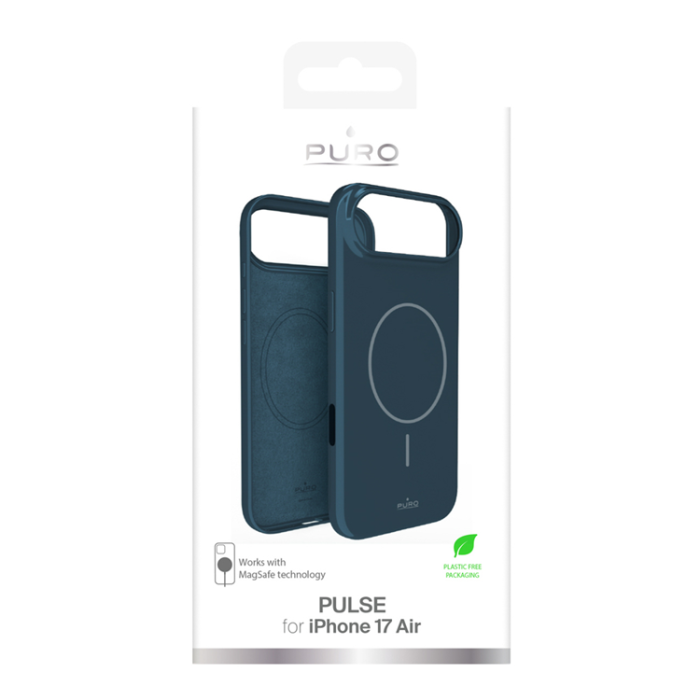 Puro - Puro iPhone Air Mobilskal Magsafe Polycarbonate Pulse - Turkos