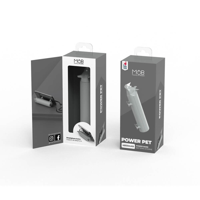 MOB - MOBILITY ON BOARD Powerbank Power Pets 4800mAh - Rhino