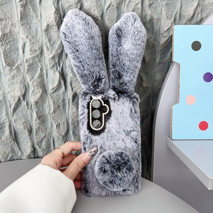 OEM - Plush Mobilskal till Samsung Galaxy S26 / S26 Pro Plast - Grå
