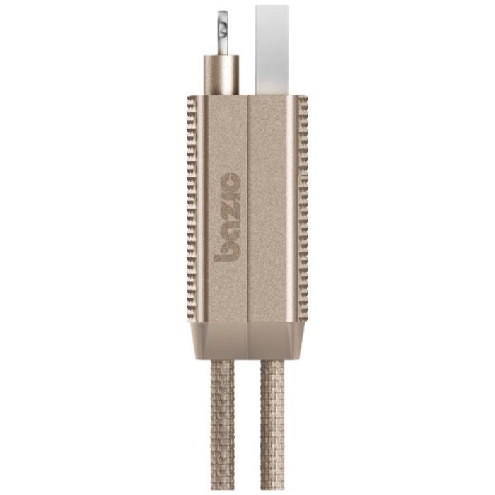 ENERGEA - Bazic USB-C/USB-A till USB-C/Lightning 60W Kabel 15cm 3A Alucable GoCharge