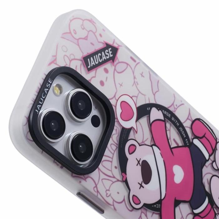 JAUCASE - JAUCASE iPhone 14 Pro Max Mobilskal MagSafe - Lying Bear