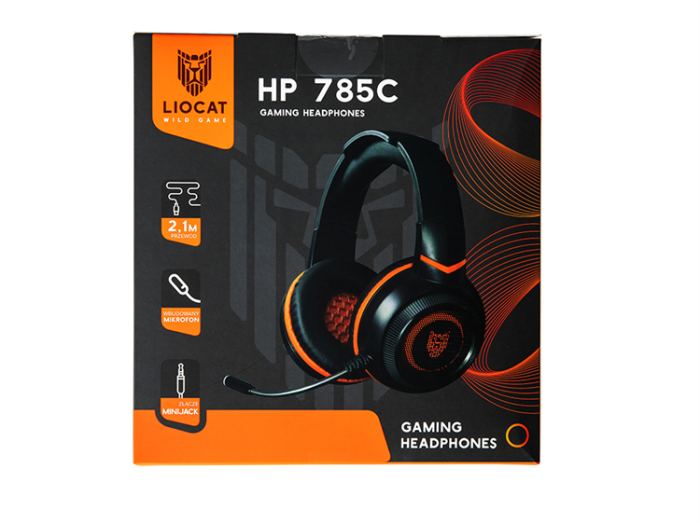 Liocat - Liocat Gaming Hörlurar HP 785C - Svart