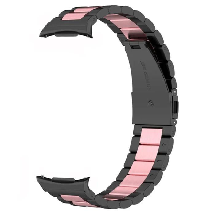 A-One Brand - Galaxy Watch 8 (44mm/40mm) Armband Stainless Steel Three Bead