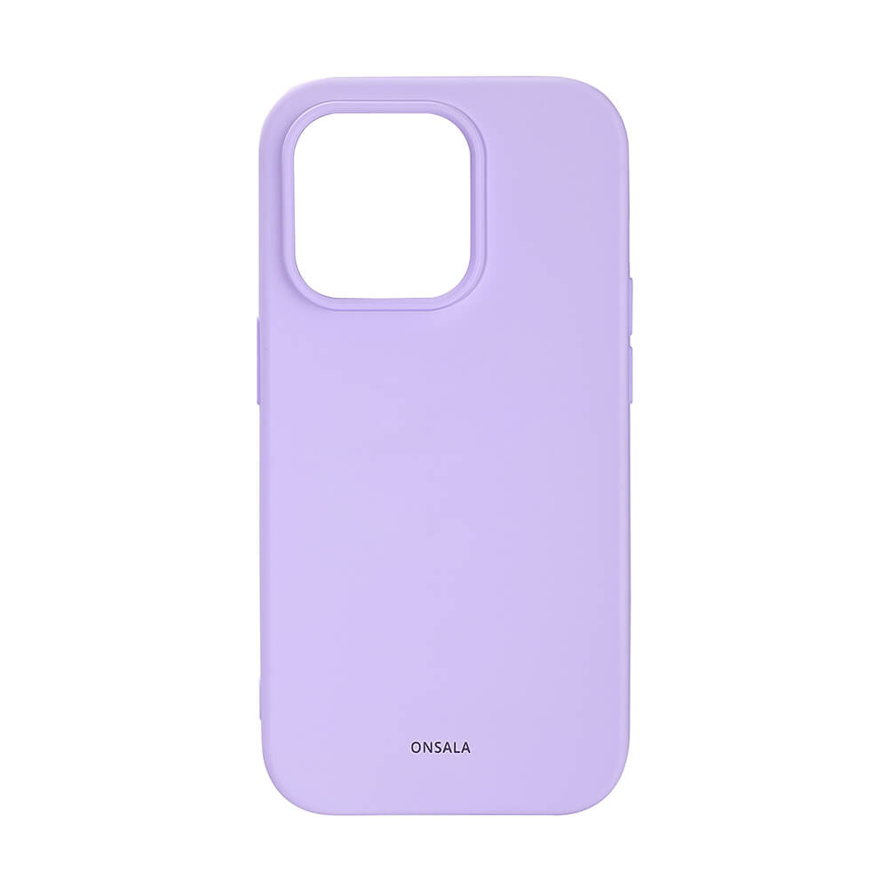 Onsala iPhone 14 Pro Mobilskal Silikon - Lila | 2353 | AlltMobil