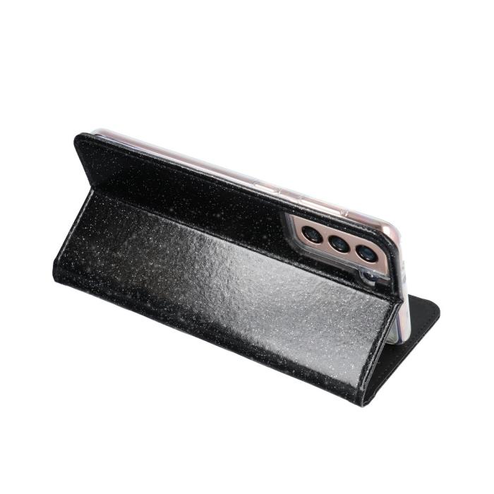 UTGATT1 - Forcell SHINING plånboksfodral till iPhone 11 PRO MAX Svart