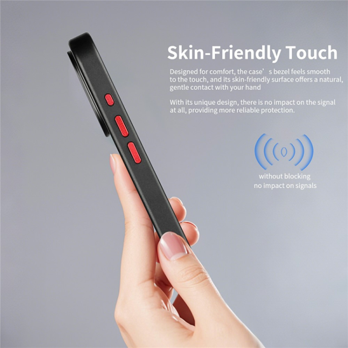 A-One Brand - iPhone 17 Pro Mobilskal MagSafe Aramid Fiber Large - Lila