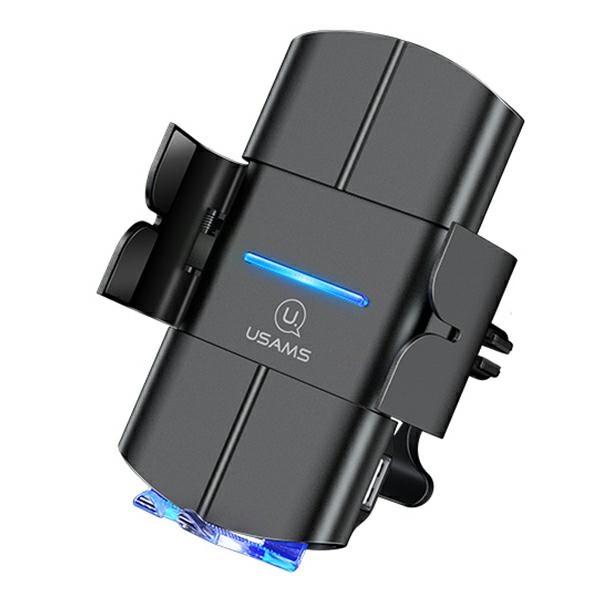 USAMS Automatisk Bilhållare med Trådlös Laddare US-CD133 | 5566 | AlltMobil