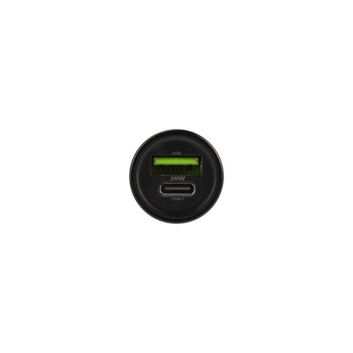 Maxlife - Maxlife Billaddare 1xUSB-C 1xUSB PD QC 20W MXCC-04