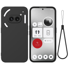 A-One Brand - Nothing Phone (2a) Plus Mobilskal Liquid Silikon med Handrem