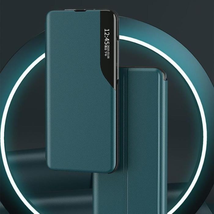 OEM - Eco Leather View Fodral Galaxy S21 Plus - Röd
