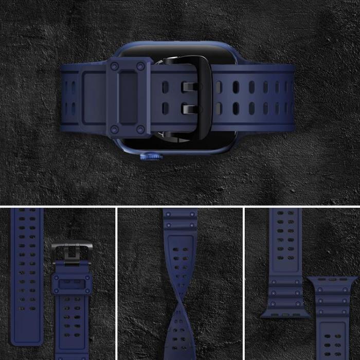 OEM - Apple Watch Ultra/SE/8/7/6 (41/42/38mm) Armband - Navy Blå