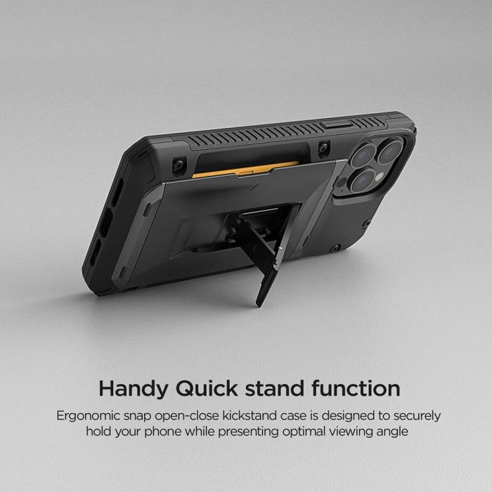 VERUS - VRS DESIGN Damda Glide Hybrid Skal iPhone 13 Pro Max - Svart